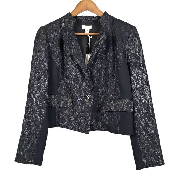Chico's Lace Jacket Blazer - 1 / S - Picture 1 of 6